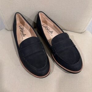 Life Stride black loafer, sz 7M